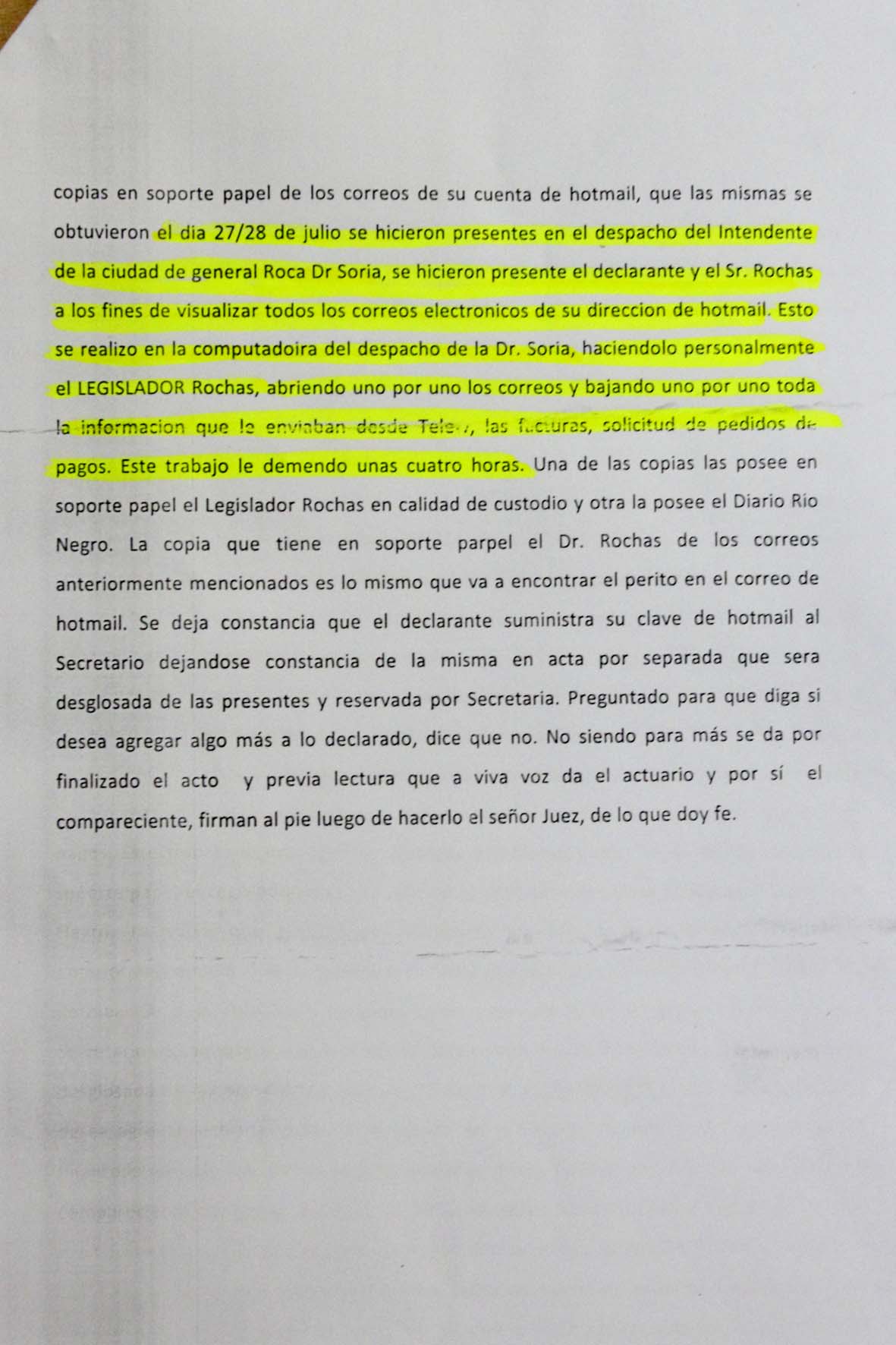 La falaz denuncia sobre la publicidad oficial fue armada en el despacho de Martín Soria
